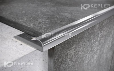 Профиль С-образный из нержавеющей стали 10 мм FR 10 P Сталь полированная 2,7 м