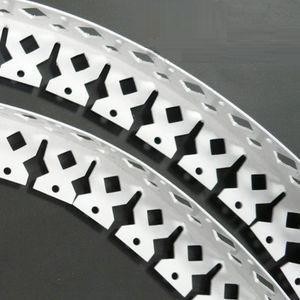 Уголок штукатурный арочный ПВХ Cezar 25х25 мм Белый 2,62 м