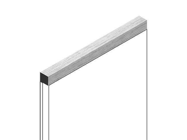 Декоративный молдинг 12х12 мм HiWood D12V1 GN68 фитополимер под дерево 2.7м