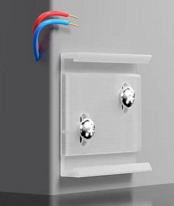 Крепление для светодиодного плинтуса ПЛС-50 без покрытия