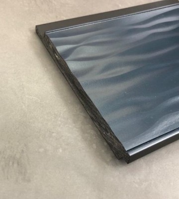 Декоративная панель 120х12 мм Hiwood LV127W BU22K декорированная 2,7 м