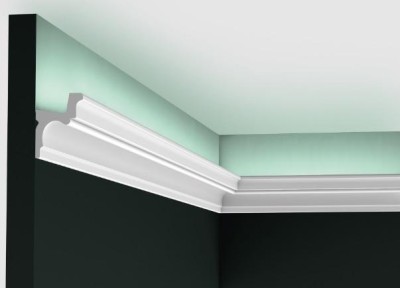 Потолочный плинтус скрытого освещения 42х55 мм Orac Decor Purotouch C323 2 м