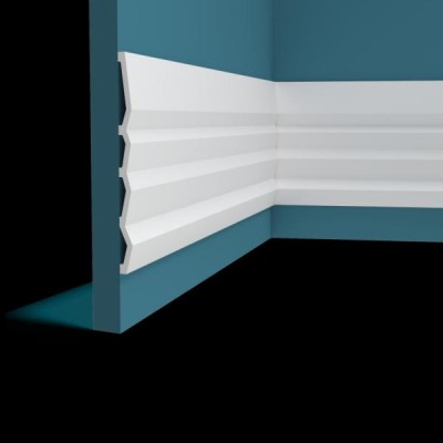 Стеновая декоративная панель Перфект Плюс P172 белый ударопрочный полимер 14х200 2 м