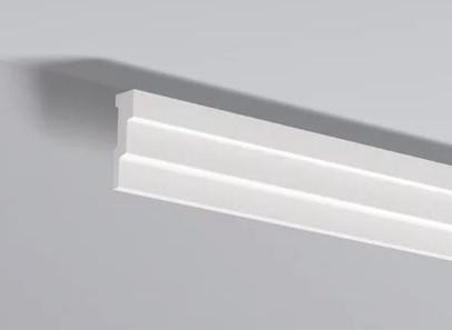 Потолочный плинтус NMC LX-43 200 см 60х20 мм