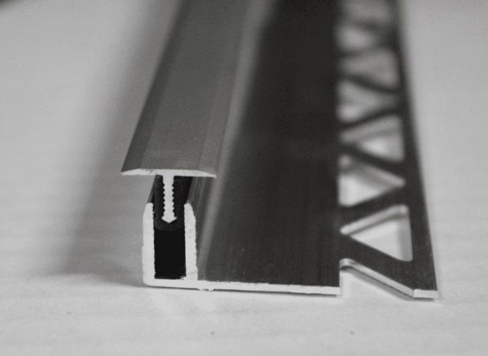 База для Т-профиля алюминий 11-15 мм Евротрим П/15