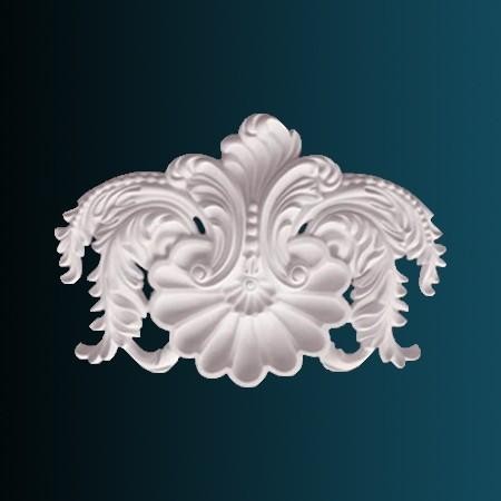 Декоративный орнамент Перфект G2192 314х464х45 мм белый полиуретан