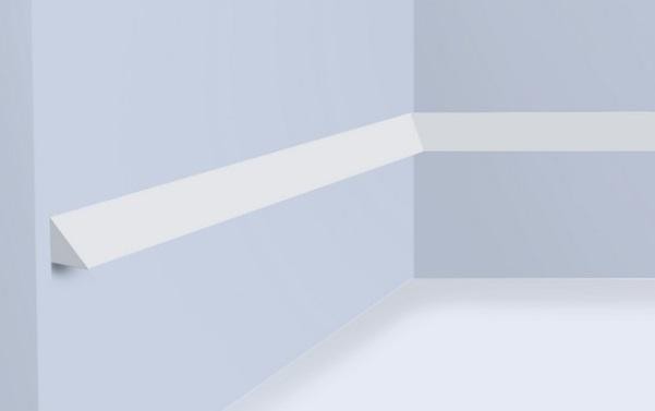 Молдинг 20х20 мм Hiwood TR20 белый 2 м