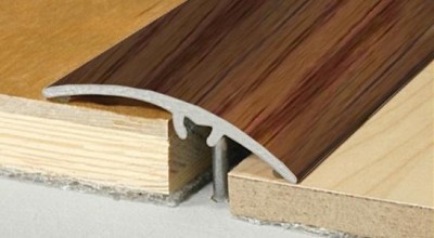 Порог алюминиевый скрытый крепеж 50 мм Effector A-65 33 Афрезия 2,7 м