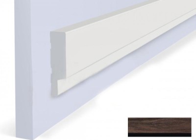 Финишный молдинг 42х12 мм Hiwood LF124A BR395K под дерево 2,7 м