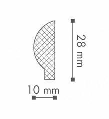 Декоративный молдинг NMC Arstyl SP1 28х10 200 см