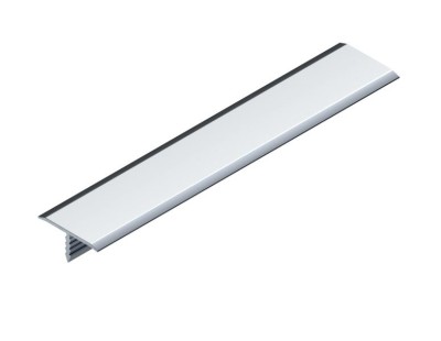 Т-профиль 20 мм алюминиевый NEEXY PV102-03 BS серебро блестящее 2.7 м