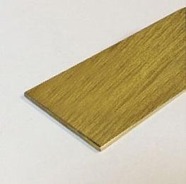 Латунная полоса 10 мм Yakamoz Л 10х1,5 латунь антик 2,7 м