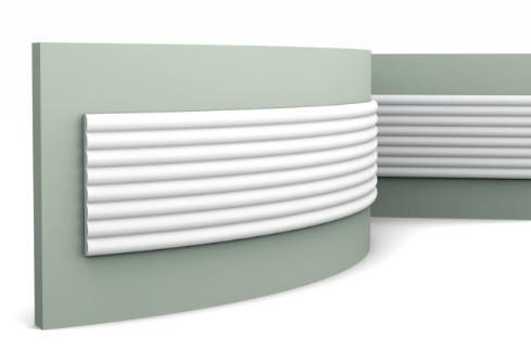 Стеновая панель 3D гибкая 250х2000 мм Orac Decor 3D W110F