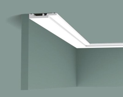 Напольный плинтус с кабель-каналом Orac Decor Duropolymer SX187 2 м