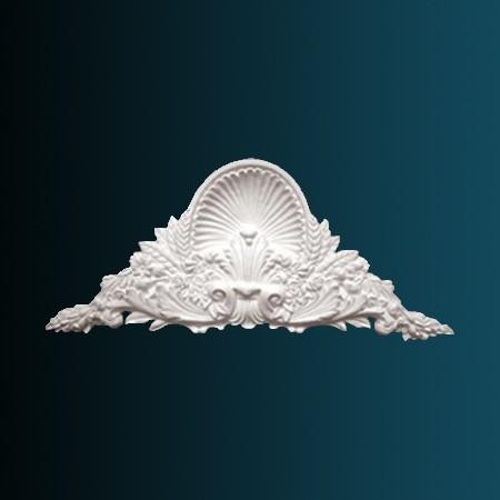 Декоративный орнамент Перфект G2197 265х628х42 мм белый полиуретан