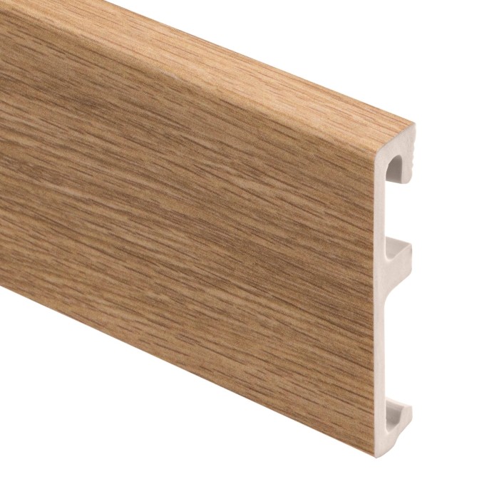 Напольный плинтус 80х16 мм SALAG ALPHA Noble Oak AP8137 ПВХ благородный дуб 2.4 м