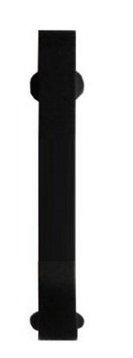 Стык для плинтуса металлический ПТ-60 стык чёрный M