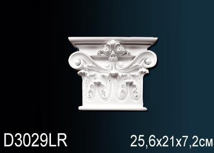 Обрамление дверей Перфект D3029L 210х256 мм белый полиуретан