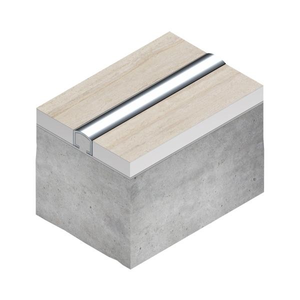 П-профиль вставка округлый 10х8.2 мм алюминиевый NEEXY PV104-48 BBR-D темная бронза блестящая 2.7 м