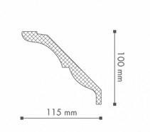 Потолочный плинтус NMC Arstyl Z21 100х115 200 см