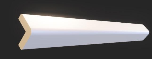 Уголок 20х20 мм Hiwood C20V2 из полистирола 2 м