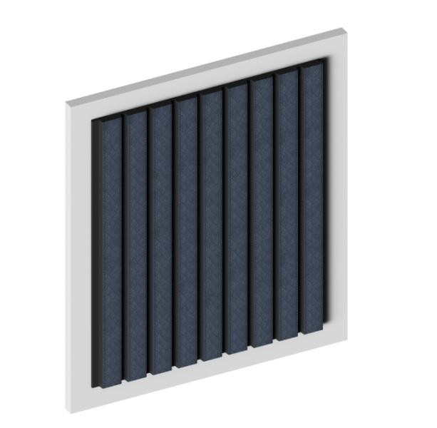 Стеновая панель отделочная HiWood LV124LE1 BU28K под дерево 12х120 мм 2,7 м