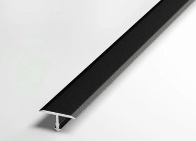 Т-профиль алюминиевый 26 мм Евротрим Т-26 7334.05 черный 3 м