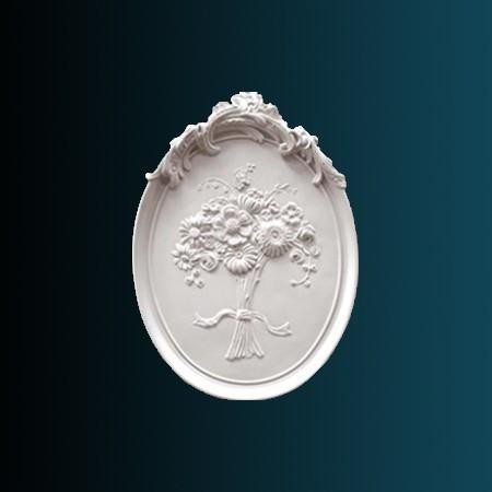 Декоративное панно Перфект K4001 720х510х40 мм белый полиуретан