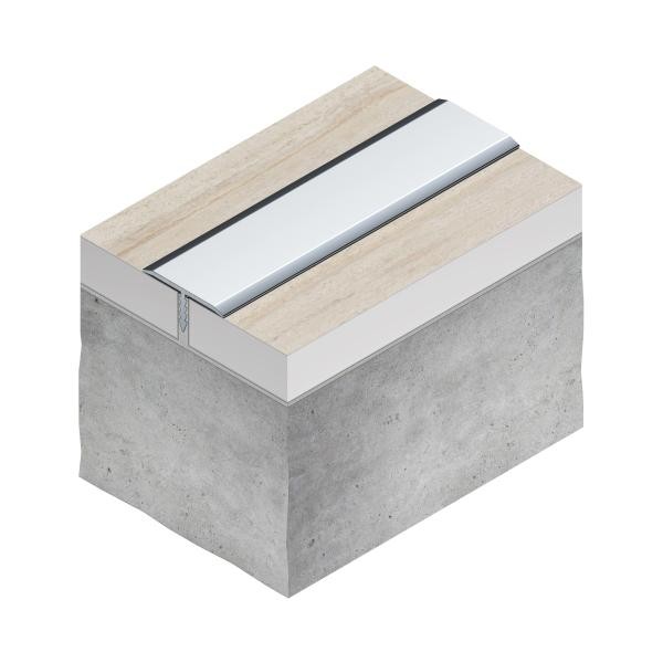 Т-профиль 20 мм алюминиевый NEEXY PV102-44 SA муар антрацит 2.7 м