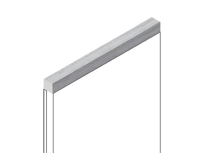 Декоративный молдинг 12х12 мм HiWood D12V1 W36 фитополимер под дерево 2.7м
