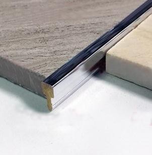 Вставка-разделитель латунь 5х10 мм Progress PITOC 510 Хром полированный 2,7 м