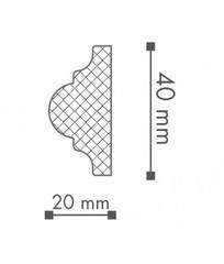 Декоративный молдинг NMC Arstyl Z10 40х20 200 см