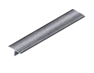 Т-профиль 20 мм алюминиевый NEEXY PV102-45 BBS-D серебро блестящее браш 2.7 м