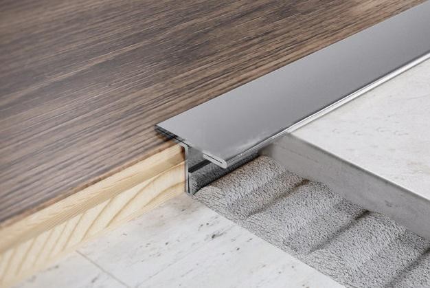 T-образный профиль нержавеющая сталь 25 мм FT 25 P Сталь полированная 2,7 м