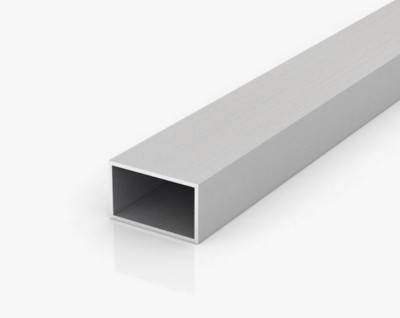 Алюминиевый бокс 10х20х1,5 мм 3 м серебро анодированный