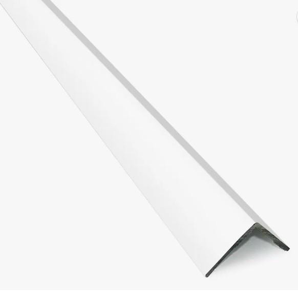 Алюминиевый уголок 15х15 мм ПБ15х15 белый 2,7 м