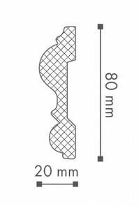 Декоративный молдинг NMC Arstyl Z13 80х20 200 см