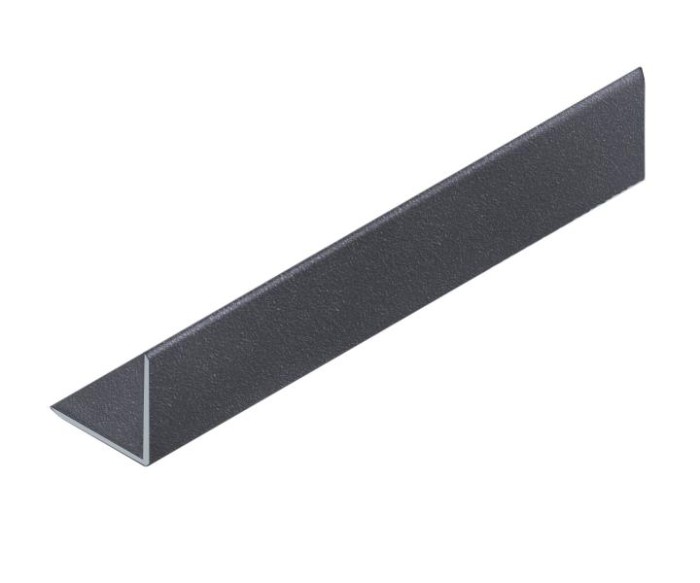 Уголок 10х10 мм алюминиевый NEEXY PV60-44 SA муар антрацит 2.7 м