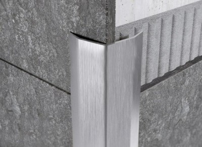 Декоративный уголок из нержавеющей стали 60х60 FD 60 M Сталь сатинированная 3 м