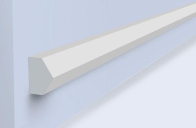 Молдинг 30х22 мм Hiwood TRN30 белый 2,7 м