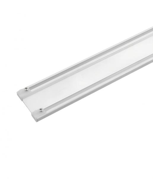 Двухрядный алюминиевый карниз для штор Legrand белый 3.2м