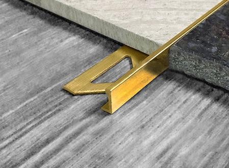 Латунный профиль L-образный Yakamoz ЛГ-11 латунь шлифованная 2,7 м