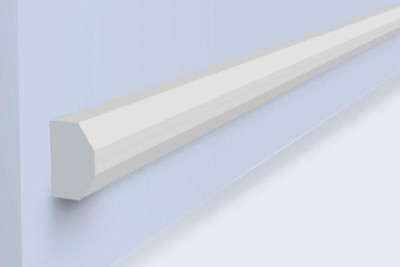 Молдинг 30х19 мм Hiwood TRS30 белый 2,7 м