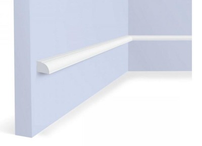 Молдинг 16х12 мм Hiwood D16V1 белый 2,7м