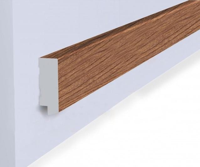 Финишный молдинг 31х12 мм Hiwood LF124B BR396 под дерево 2,7 м