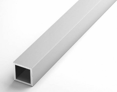 Алюминиевый бокс 25х25х2 мм 3 м серебро анодированный
