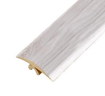 Гибкий порог ПВХ 40 мм Cezar Flex Line 163 Дуб аспен 6 м