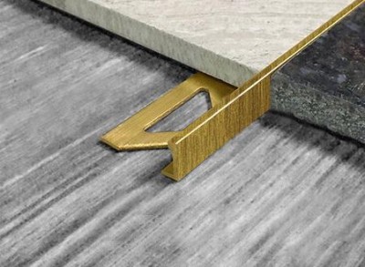 Латунный профиль L-образный Yakamoz ЛГ-10 латунь антик 2,7 м