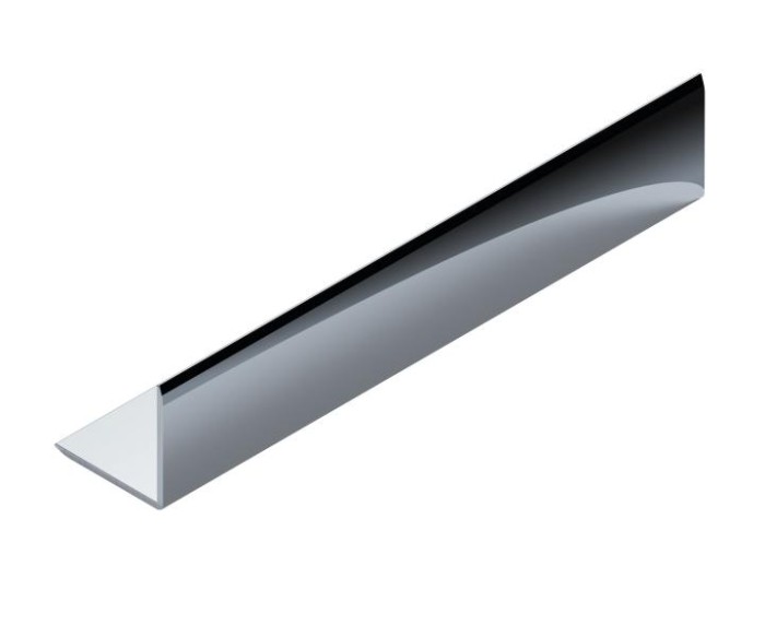 Уголок 15х15 мм алюминиевый NEEXY PV61-03 BS серебро блестящее 2.7 м