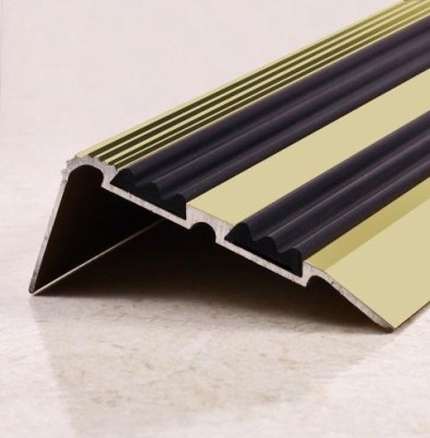 Порог угловой противоскользящий 68х30 мм ПО-68х30 Бронза матовая 2,7 м